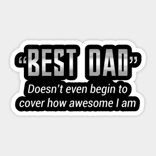 Best DAD Sticker